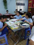 vẽ tranh tặng các chú bộ đội