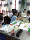 vẽ tranh tặng các chú bộ đội