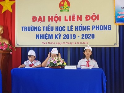 Đại hội Liên đội  - Năm học 2019-2020