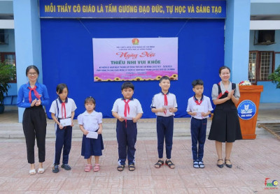 Ngày hội “Thiếu nhi vui khỏe - Tiến bước lên Đoàn”