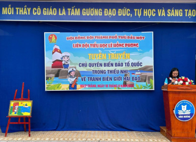 Tuyên truyền chủ quyền Biển đảo tổ quốc trong thiếu nhi - Vẽ tranh về biên giới hải đảo