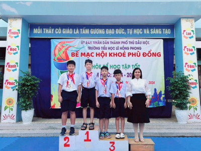 Bế mạc Hội khỏe Phù Đổng vòng trường. Năm học 2024-2025