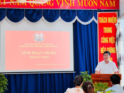 Sinh hoạt thường kỳ Tháng 9. 2025