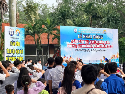 Lễ phát động toàn dân tập luyện môn Bơi, phòng chống đuối nước năm 2016