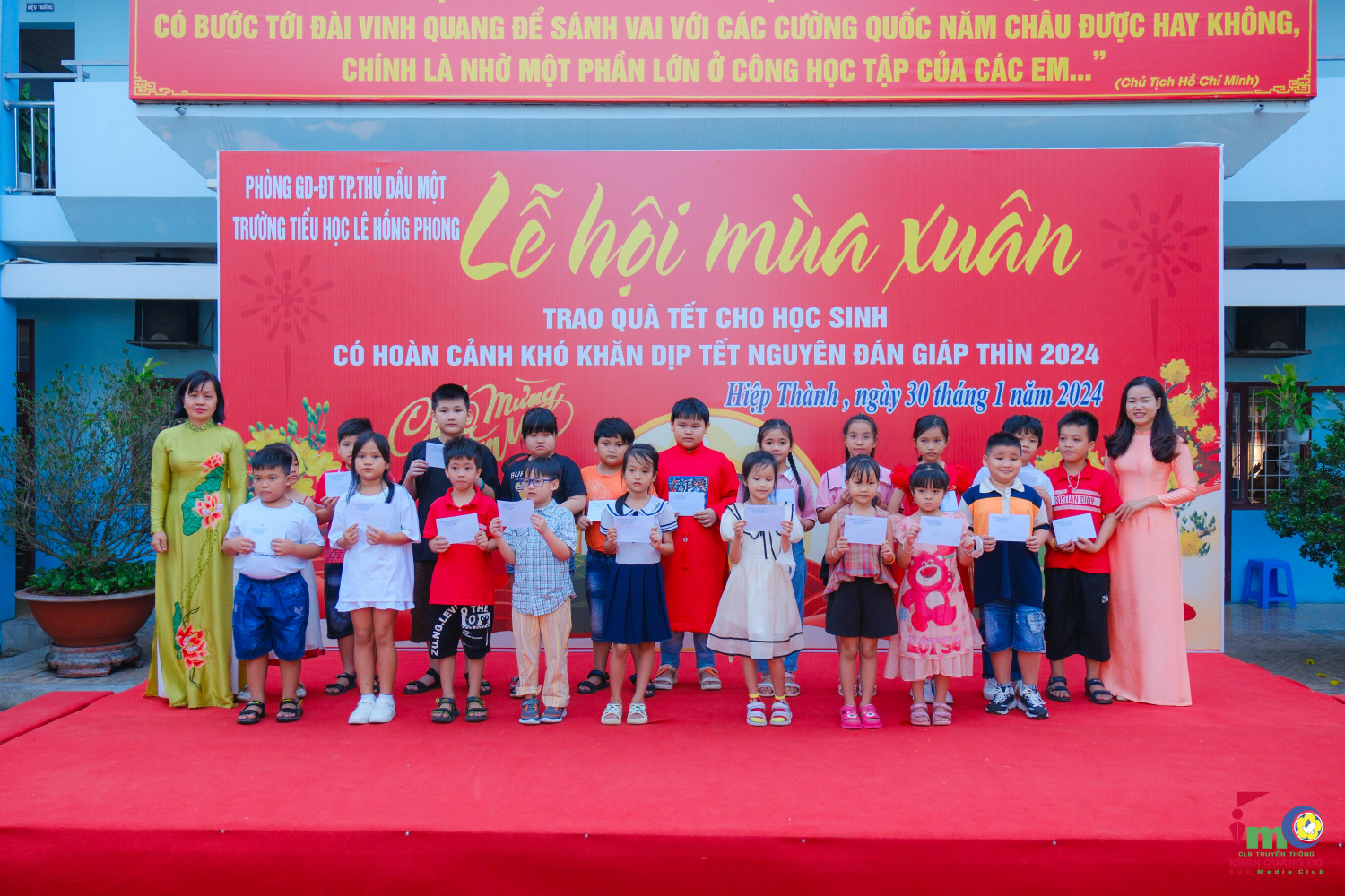Trường Tiểu học Lê Hồng Phong tổ chức "Lễ hội vui xuân"