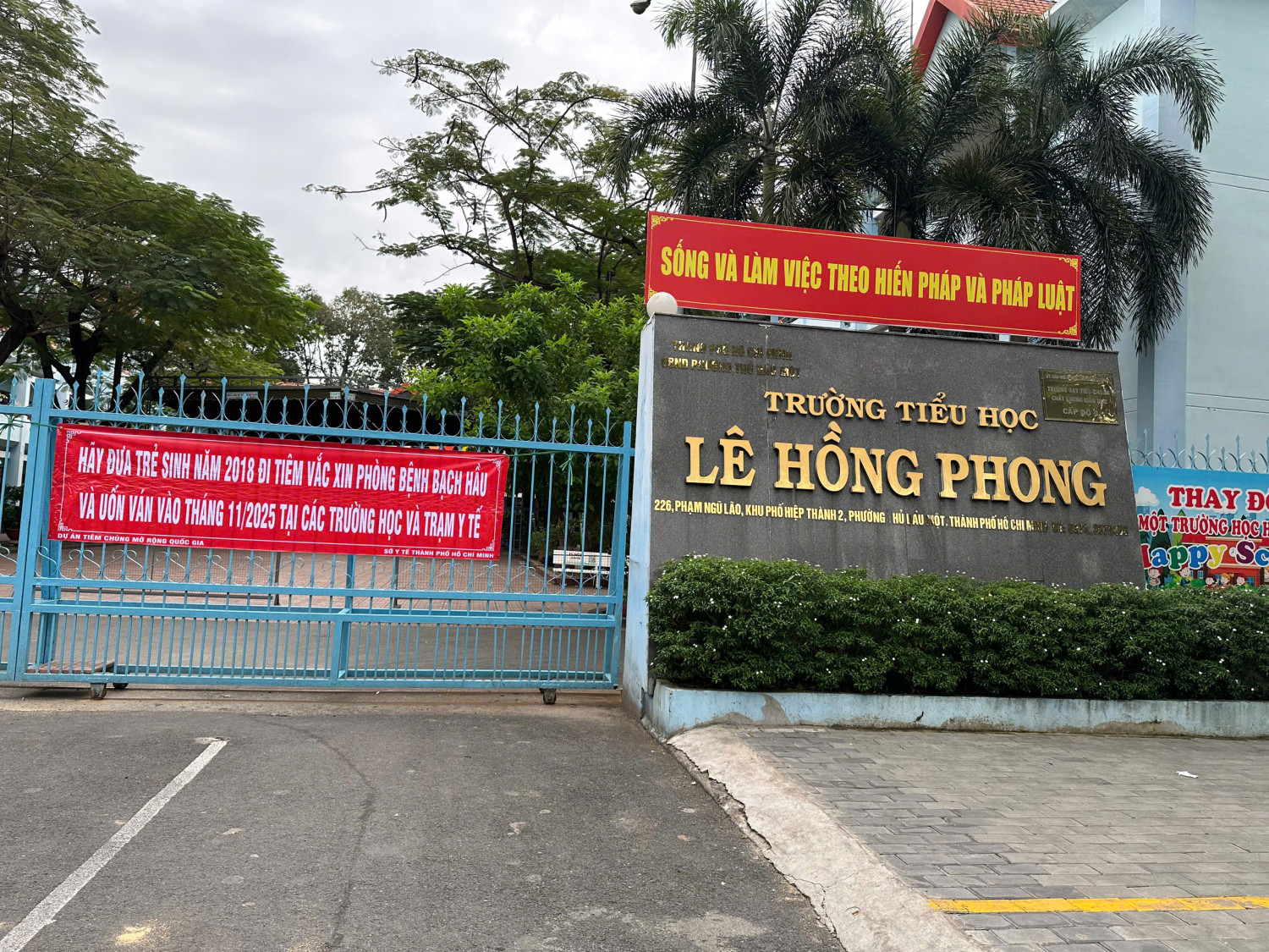 Tiêm ngừa vắc xin phòng bệnh Uốn ván và Bạch hầu cho học sinh lớp 2